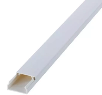 картинка Короб кабельный 40х40мм 2,0м "Идеал", 001 Белый (9) от магазина ТНП