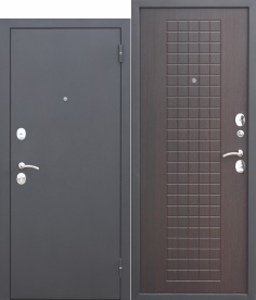 картинка Дверь мет. Гарда Муар 8мм Венге (960мм) левая от магазина ТНП