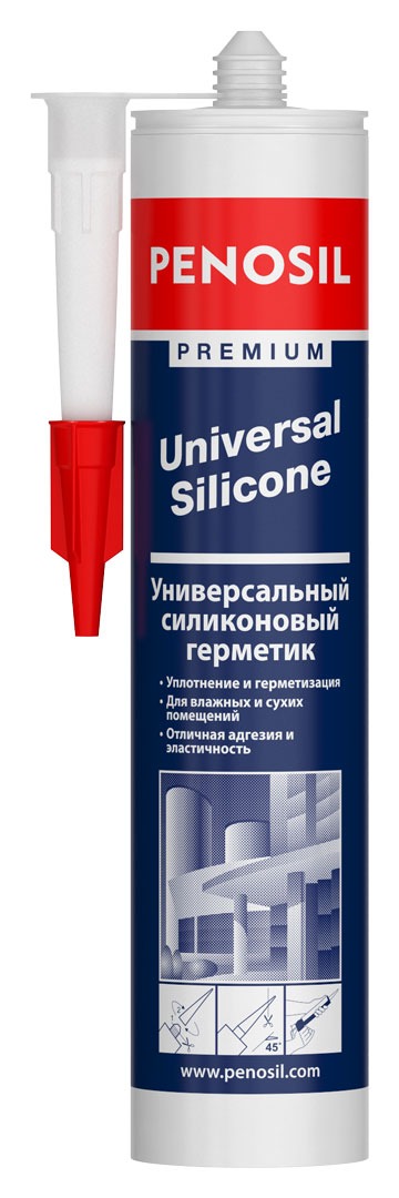 картинка Герметик Penosil Premium Universal Silicone 280 ml белый от магазина ТНП