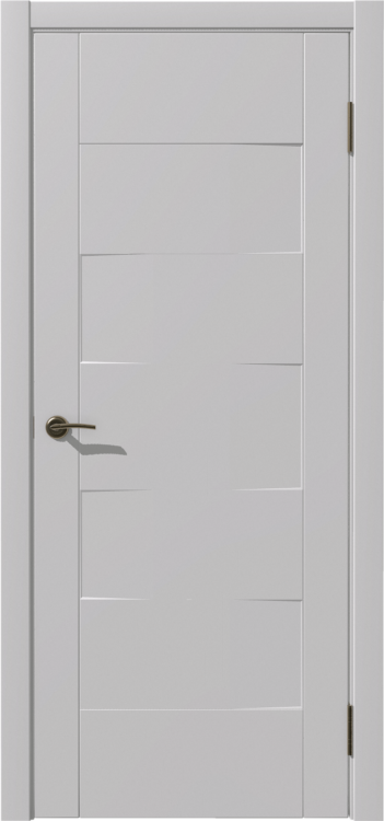 картинка Дверное полотно глухое Пион Серое  600мм от магазина ТНП