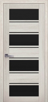 картинка Дверное полотно МДФ ПВФ Ультра Мода El6omlk-BLK (2000x600x34 мм) от магазина ТНП