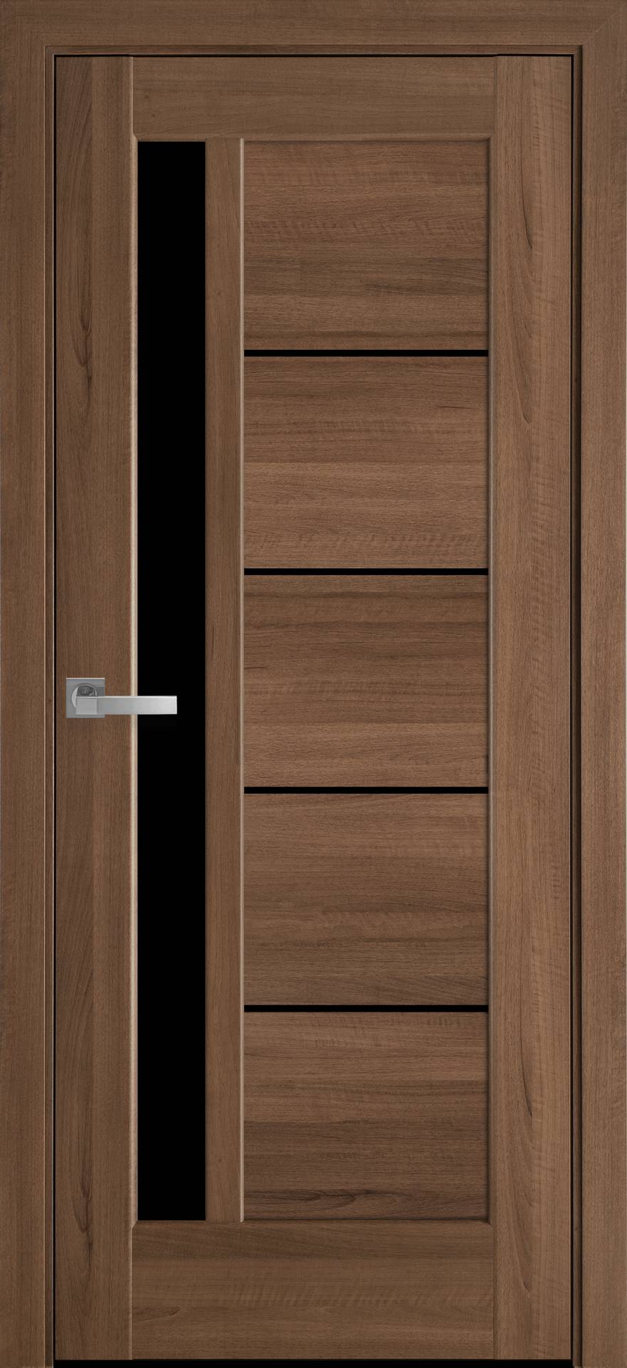 картинка Дверное полотно МДФ PVC DeLuxe Nostra G7za-BLK (2000x700x40mm) от магазина ТНП