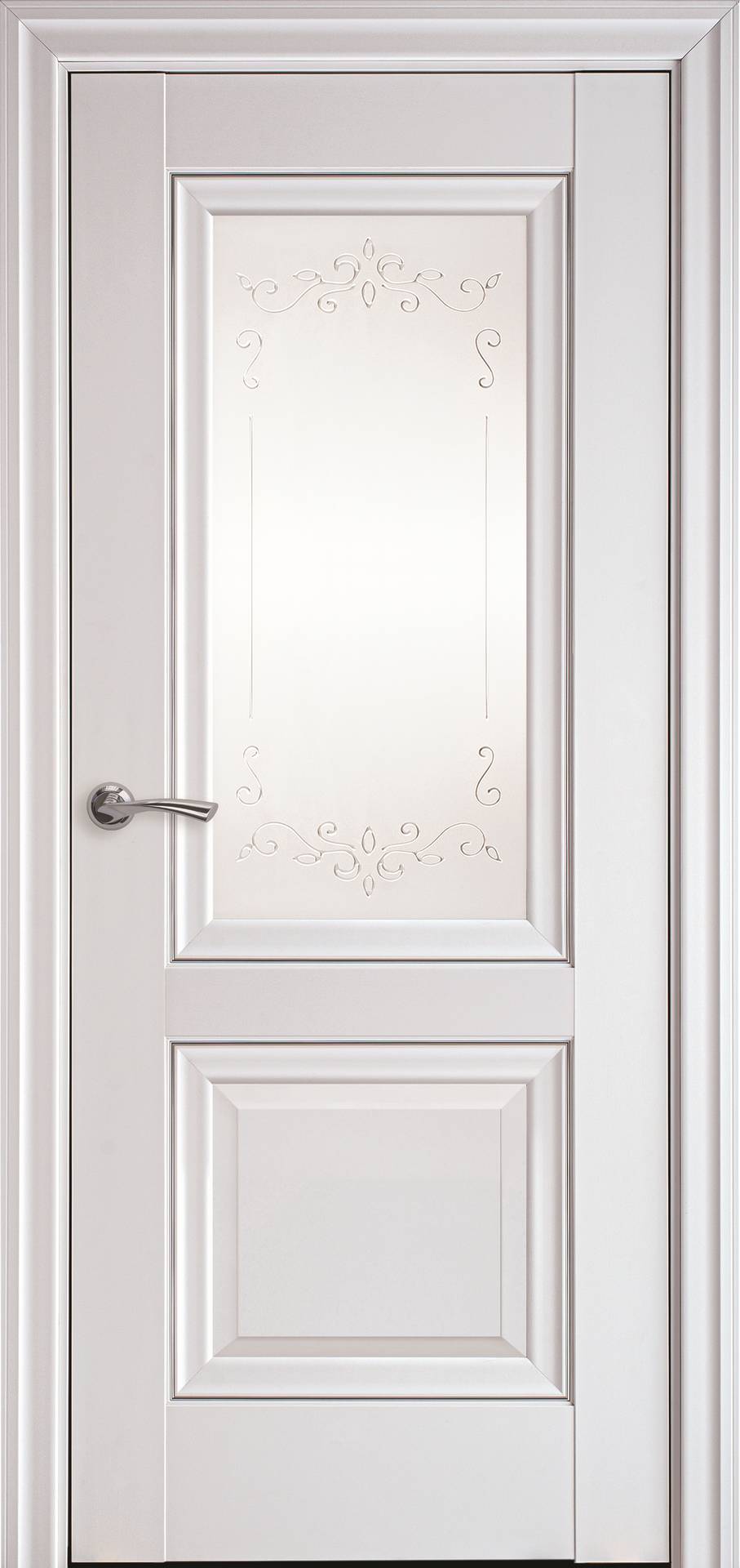 картинка Дверное полотно МДФ PP Premium Elegant Ig6bm-Р2 ml2 (2000x600x40mm) от магазина ТНП