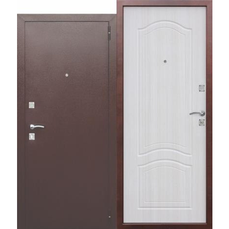 картинка Дверь мет. Dominanta Белый ясень (960мм) левая от магазина ТНП