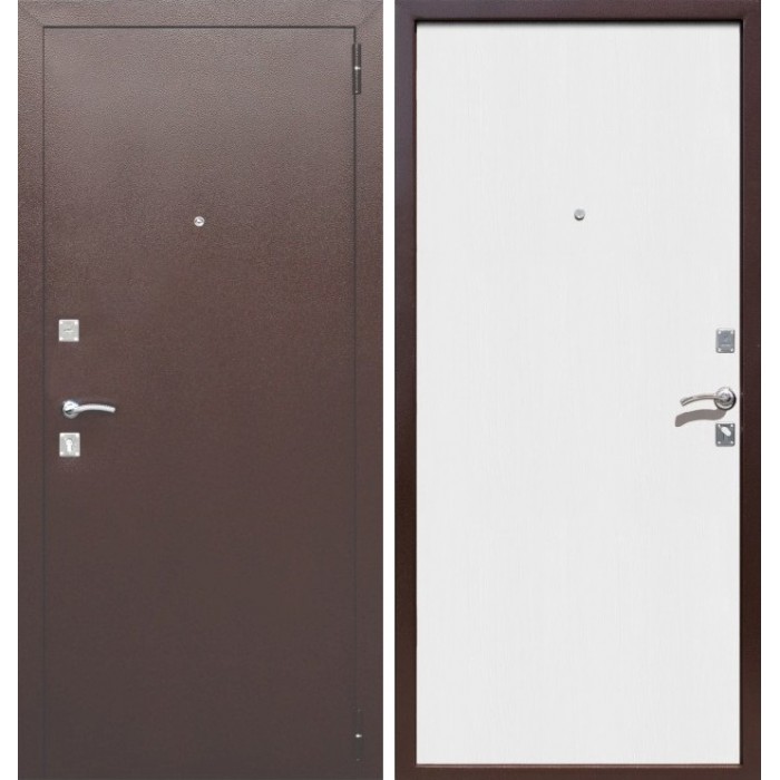 Каталог Дверь мет. Dominanta Беленый дуб (860мм) левая от магазина ТНП ...