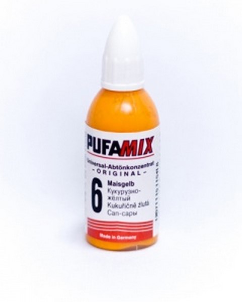 картинка Колер PUFAS для тонирования pufamix №6 кукурузно-желтый 20мл от магазина ТНП