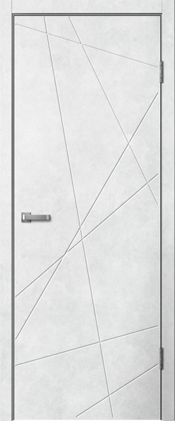 картинка LINE 01 полотно дверное ПВХ 900 бетон светлый от магазина ТНП
