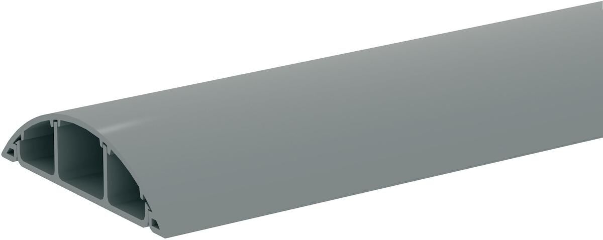 картинка Кабель-канал напольный 40мм 2,2м "Идеал", 006 Темно-серый от магазина ТНП