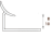 картинка Профиль внутренний для плитки 10мм 2,5м "Деконика", 005-0 Серый Глянцевый от магазина ТНП