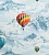 картинка Обои декор г.т. арт.10975-03 Воздушные шары, 10м*1,06м от магазина ТНП