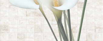 картинка ВК Панно Даурия 4 бежевый (плитки керам.глаз.для стен фризовые 200*500) 1 сорт от магазина ТНП