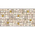 картинка Панель ПВХ Мозаика Мрамор с золотом 955х480 мм шт от магазина ТНП