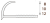 картинка Профиль наружный для плитки 8мм 2,5м "Деконика", 008-0 Слоновая кость Глянцевая от магазина ТНП