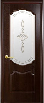 картинка Дверное полотно МДФ Фортис V B6kn-P1 (2000*600*34мм) от магазина ТНП