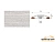 картинка Порог с монтажным каналом 36мм 1,6м "Идеал", 253 Ясень серый от магазина ТНП