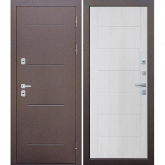картинка Дверь мет. 11 см ISOTERMA Медный антик Астана милки (860мм) левая/Ф2 от магазина ТНП
