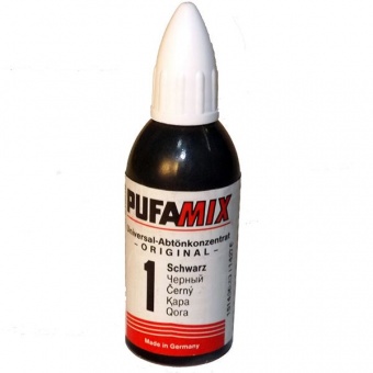 картинка Колер PUFAS для тонирования pufamix №1 черный 20мл от магазина ТНП