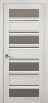 картинка Дверное полотно МДФ Smart Итальяно Ven С2-6perB(белый) +BR (2000x600x40 мм) от магазина ТНП