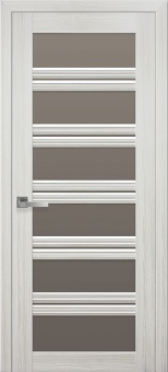 картинка Дверное полотно МДФ Smart Итальяно Ven С2-8perB(белый) +BR (2000x800x40 мм) от магазина ТНП