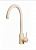 картинка Смеситель TURDUS STEEL 22K OFF-WHITE(слон.кость) от магазина ТНП