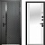 картинка Дверь мет. Luxor 2МДФ Ромбы Вертикаль (860мм) левая от магазина ТНП