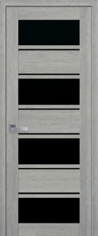 картинка Дверное полотно МДФ ПВФ Ультра Мода El8osmk-BLK (2000x800x34 мм) от магазина ТНП