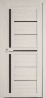 картинка Дверное полотно МДФ ПВХ  Ультра Мода Dn7omlk-BLK (2000x700x34 мм) от магазина ТНП