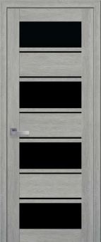 картинка Дверное полотно МДФ ПВФ Ультра Мода ПВХ El8osmk-BLK (2000x800x34 мм) от магазина ТНП