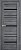 картинка L13 Полотно дверное 900х2000 дуб стоунвуд ЧЕРНОЕ СТЕКЛО от магазина ТНП