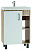 картинка Тумба под умывальник "Фостер 60" Craft белый матовый без ящика Домино DCr2215T от магазина ТНП