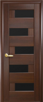 картинка Дверное полотно МДФ ПВХ Ностра BLK P7kn (2000x700x40 мм) от магазина ТНП