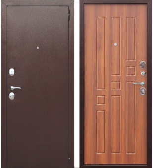 картинка Дверь мет. Гарда 8мм Рустикальный дуб (860мм) левая от магазина ТНП