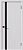 картинка Дверное полотно остекленное Степс Софт тач (white), ст.черное, 700мм от магазина ТНП