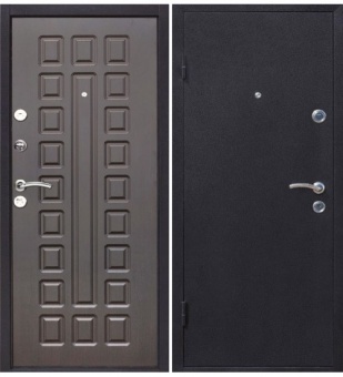 картинка Дверь металлическая Йошкар Венге (860R) СС от магазина ТНП